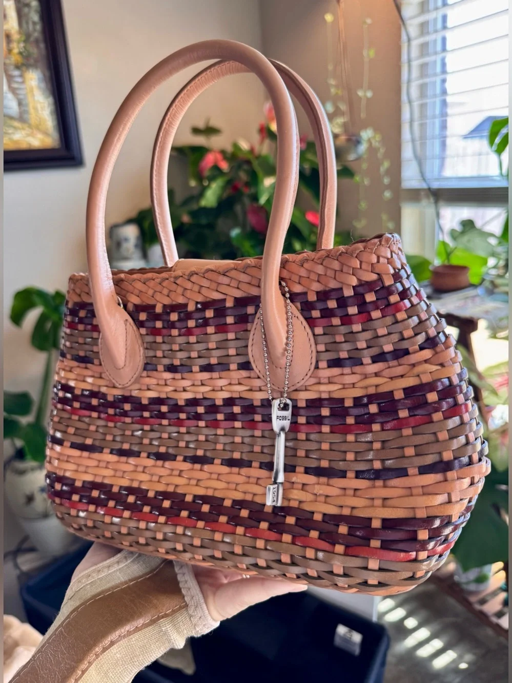 Fossil purse light